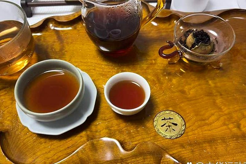 黑茶养生茶方：茯砖+菊花+陈皮的调配逻辑-2