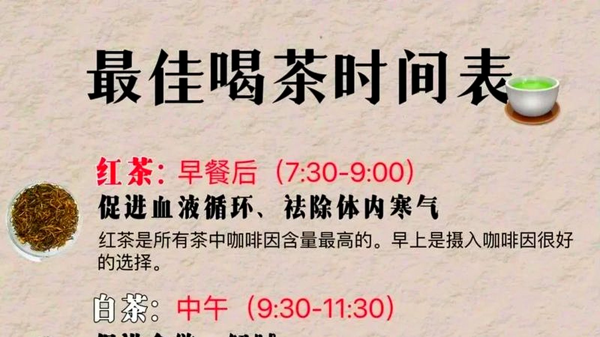 黑茶适合什么时候喝？饭前饭后有讲究吗？