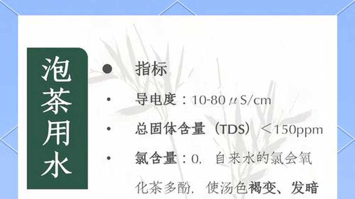 安化黑茶冲泡的水质选择：山泉水、矿泉水、自来水哪种最佳？